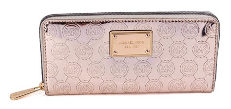 rose gold handbag michael kors|Michael Kors rose gold wallet.